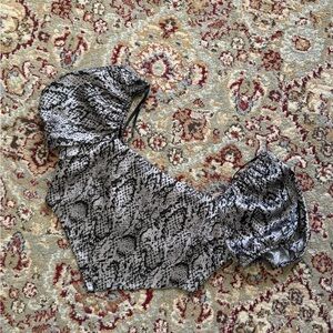 Snake Print Top